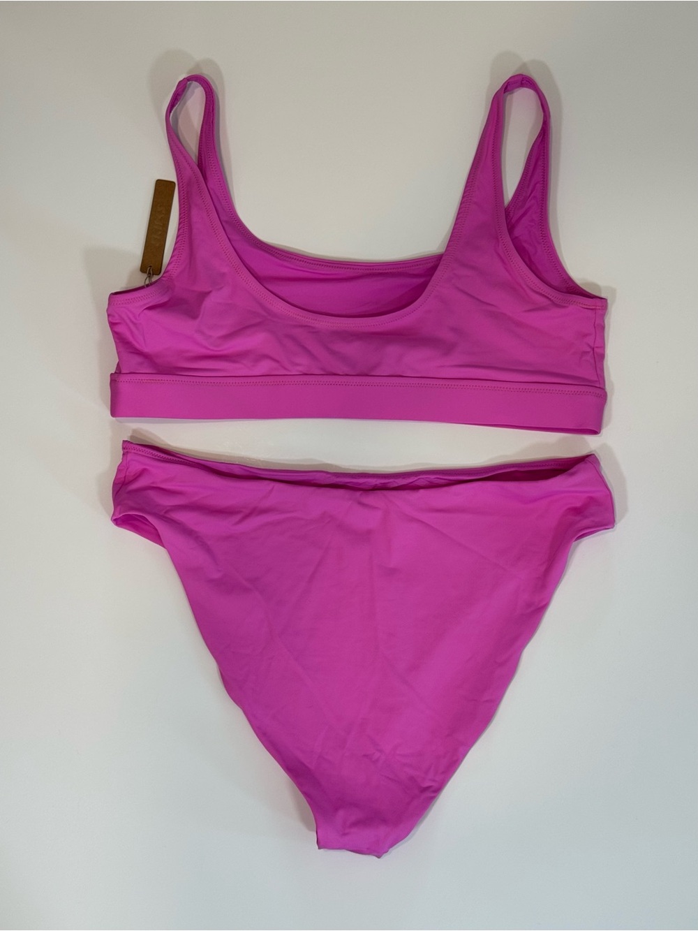 NWT SKIMS Two Piece Bikini in Neon Orchid Size 2X - Picture 5 of 6